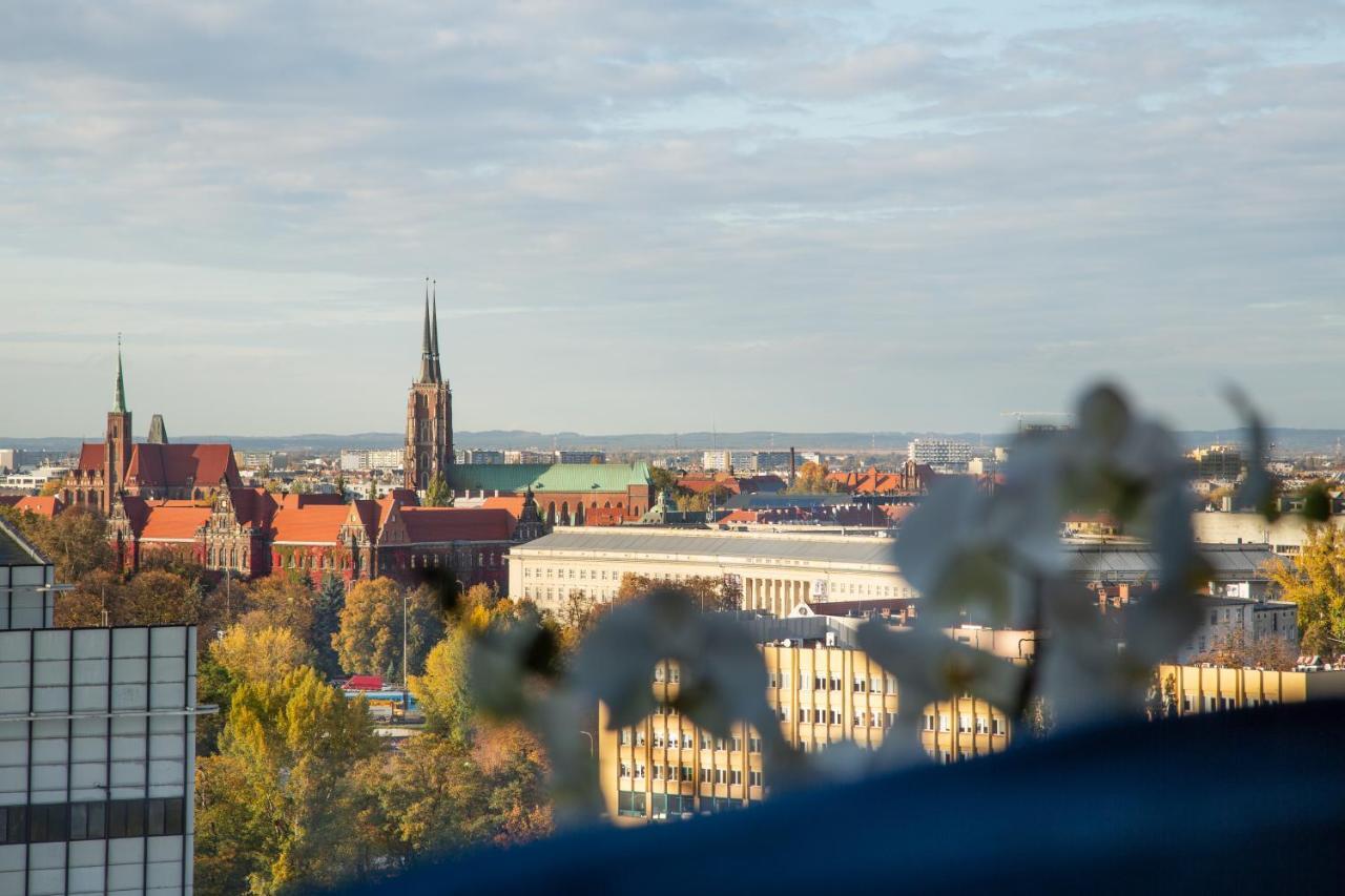 Glamour Apartment City View Wrocław Exteriör bild
