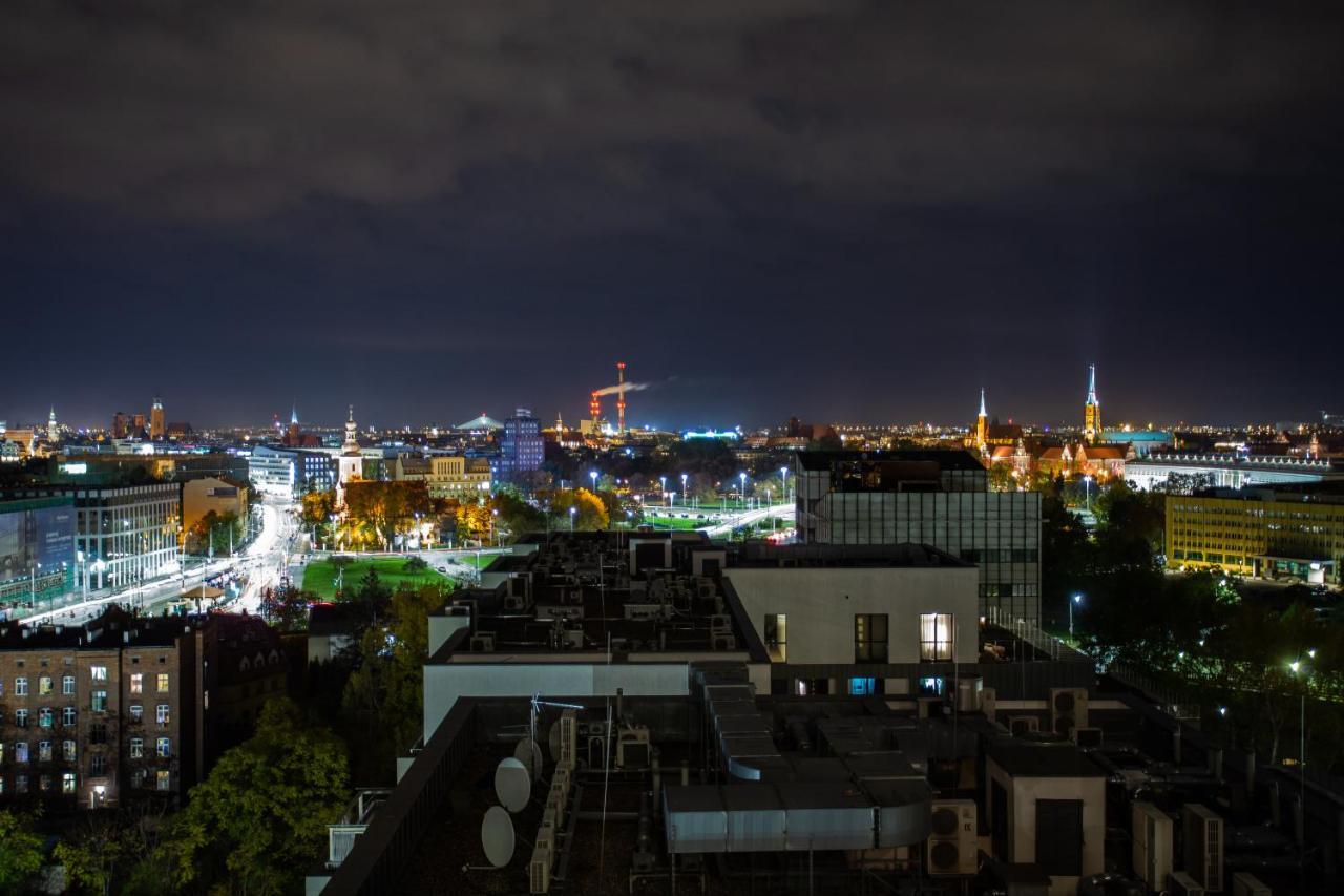 Glamour Apartment City View Wrocław Exteriör bild